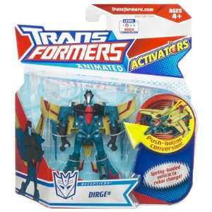    Transformers Animated Activators Decepticon Dirge Toys & Games