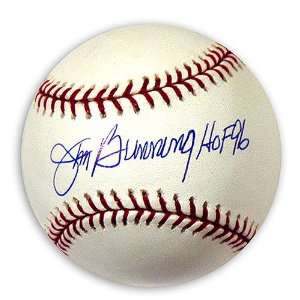   Phillies Jim Bunning Hof Autographed Baseball