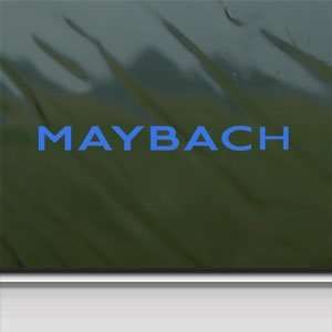  Maybach Blue Decal Coupe Car Truck Bumper Window Blue 