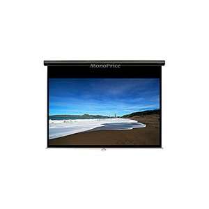  Brand New Manual Projection Screen w/ Slow Retraction 