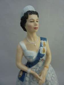 Royal Doulton Queen Elizabeth II HN2502 Figurine Figure LTE COA Box 