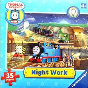   & FRIENDS Night Work Puzzle 35 Pieces (11.5 X 8.25) Toys & Games