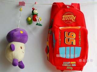 Pixar Cars McQueen Backpack School Bag for Kid L Size  