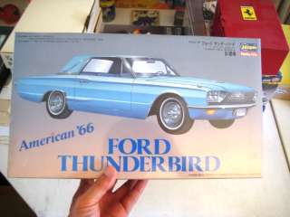 24 Hasegawa Ford Thunderbird 66 Plastic Kit Sealed  