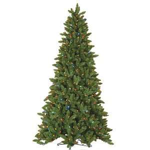  9 Lawrence Spruce Christmas Tree with Multi Colored LED 