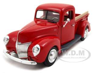  brand new 1 24 scale diecast model of 1940 ford pickup truck 