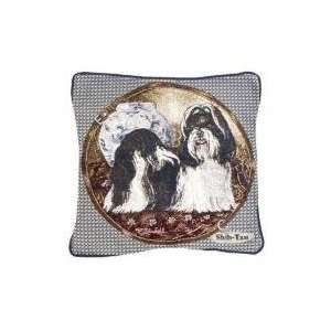  Shih Tzu Dog Animal Decorative Throw Pillow 17 x 17 