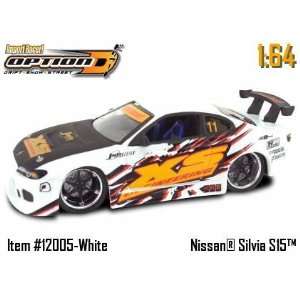   Racer White Nissan Silvia S15 164 Scale Die Cast Car Toys & Games