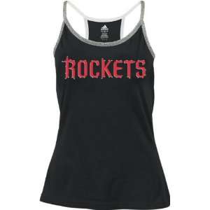 Houston Rockets Womens adidas Strappy Tank  Sports 