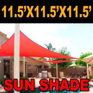 MTN Shadesmith 11.5x11.5x11.5 Deluxe Triangle Sun Sail Shade (Color 