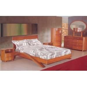 Tyra Contemporary Bed Tyra Contemporary Bedroom Collection  