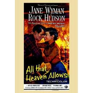  All That Heaven Allows (1955) 27 x 40 Movie Poster Style A 