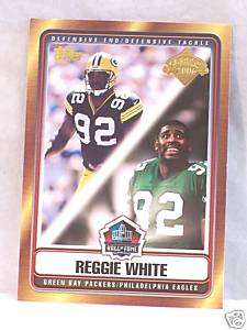 Reggie White, 2006 Topps Hall Of Fame Tribute, #HOFT RW  