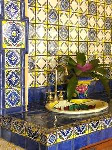   mexican hand painted decorative tiles at only $ 0.79 per piece.  
