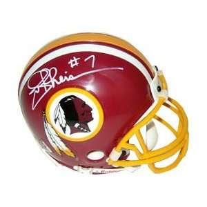  Joe Theismann signed Washington Redskins Replica Mini 