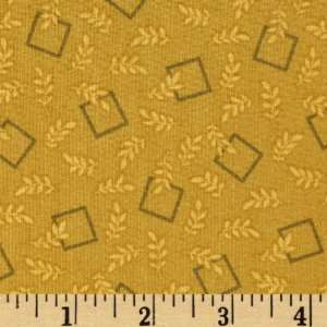  44 Wide Meadowsweet Box Vines Chartreuse Fabric By The 