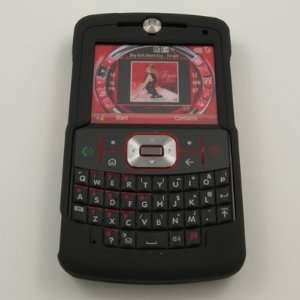  Rubber Black Hard Case for Motorola Moto Q9c Q9m (Standard 