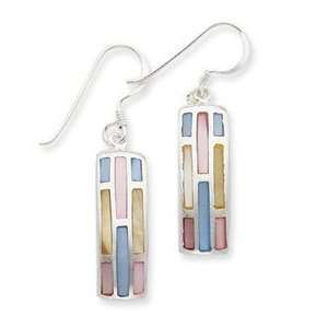  Sterling Silver Mother of Pearl Earrings Jewelry