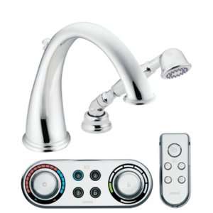 Moen T9212 Kingsley High Arc Roman Tub Faucet Includes Hand Shower IO 