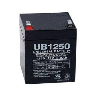  UB1250 Universal Sealed Lead Acid Battery, 12 Volts, 5 Ah 