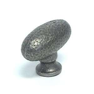  Top knobs   chateau warwick oval knob in cast iron
