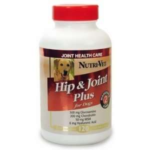  Nutri Vet Hip & Joint Plus for Dogs (120 Chews) Pet 