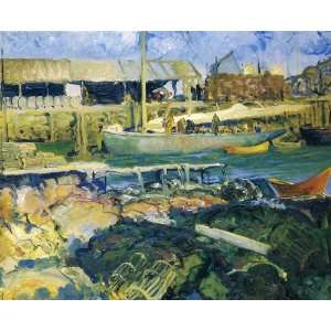   George Wesley Bellows   24 x 20 inches   The Fish W