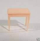 Vintage 1960s Doll House Miniature Vanity Seat Bench Dollhouse Pink