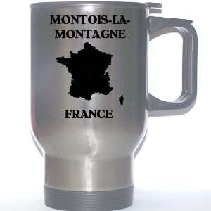  France   MONTOIS LA MONTAGNE Stainless Steel Mug 
