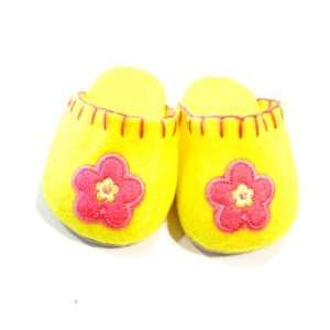 American Girl Doll Clothes Yellow Slippers Toys & Games