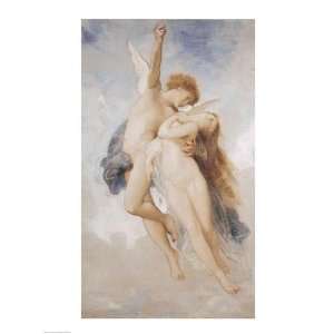  William Adolphe Bouguereau   Cupid And Psyche, 1889 Canvas 