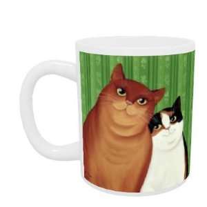  Moggies, 1994 (oil on canvas) by Magdolna Ban   Mug 