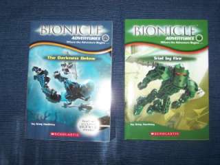   Bionicle Adventures 1 3 Chronicles 1 4 Metru Nui Tao Box Set Plus 2