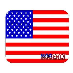  US Flag   Moberly, Missouri (MO) Mouse Pad Everything 