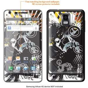  Protective Decal Skin STICKER for AT&T Samsung Infuse 4G 