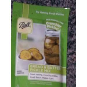  Ball Bread & Butter Pickle Mix Mix 1.8oz Makes 2 jars 