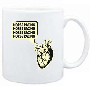    New  My Heart Says  Horse Racing  Mug Sports