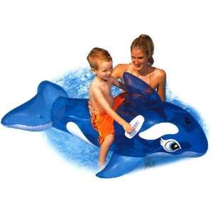  Inflatable Lil Whale Ride on Pool Toy Toys & Games