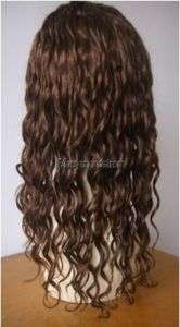 Lace Front 100% Indian Remy Human Hair Wig 18 Wavy  