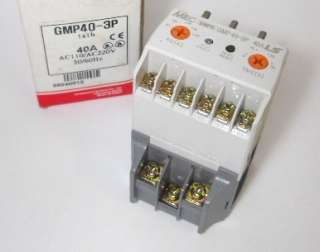 LS GMP40 3P 40A ELECTRONIC MOTOR PROTECTION RELAY  