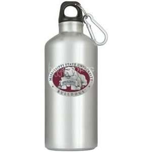  Mississippi State Bulldogs Stainless Steel Water Bottle Mascot Logo 