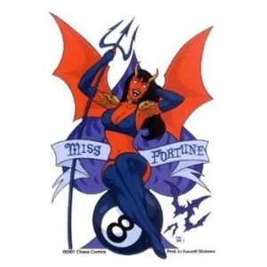  Chaos Comics   Miss Fortune Devil Woman   Sticker / Decal 