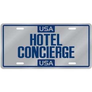  New  Usa Hotel Concierge  License Plate Occupations 