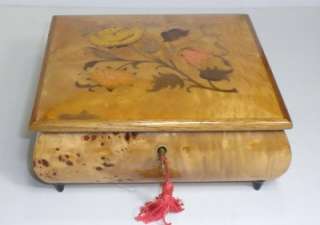 VINTAGE MUSIC /JEWELRY BOX BY PASQUALE CAPRA CO. ITALY  