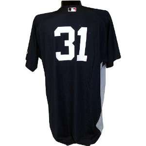  #31 Yankees Game Issued Home Batting Practice Jersey 