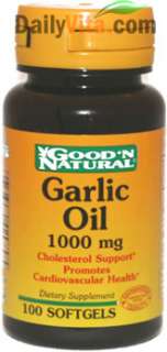 GNN Garlic Oil Extract 1000 Mg   100 Softgels  