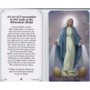  An Act of Consecration to Our Lady of the Miraculous Medal 