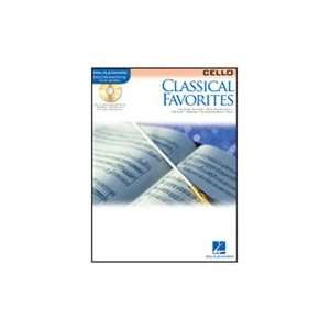  Hal Leonard Classical Favorites (Cello) Book and CD 