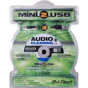  Mini Jack To USB Recording System Electronics