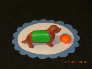   Rust/Sweater (Playmobil Dollhouse Pet Dog/Animal  Diorama Mini  4152